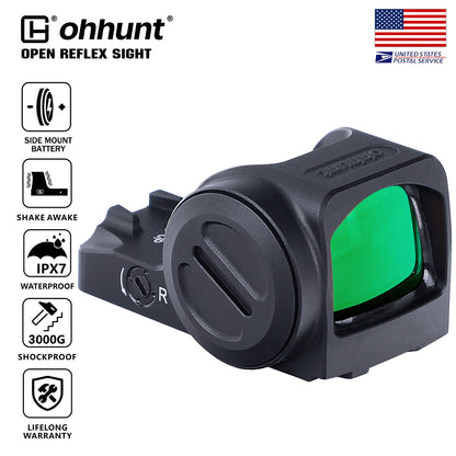 RD U5G 3 MOA Open Reflex Green Dot Sight