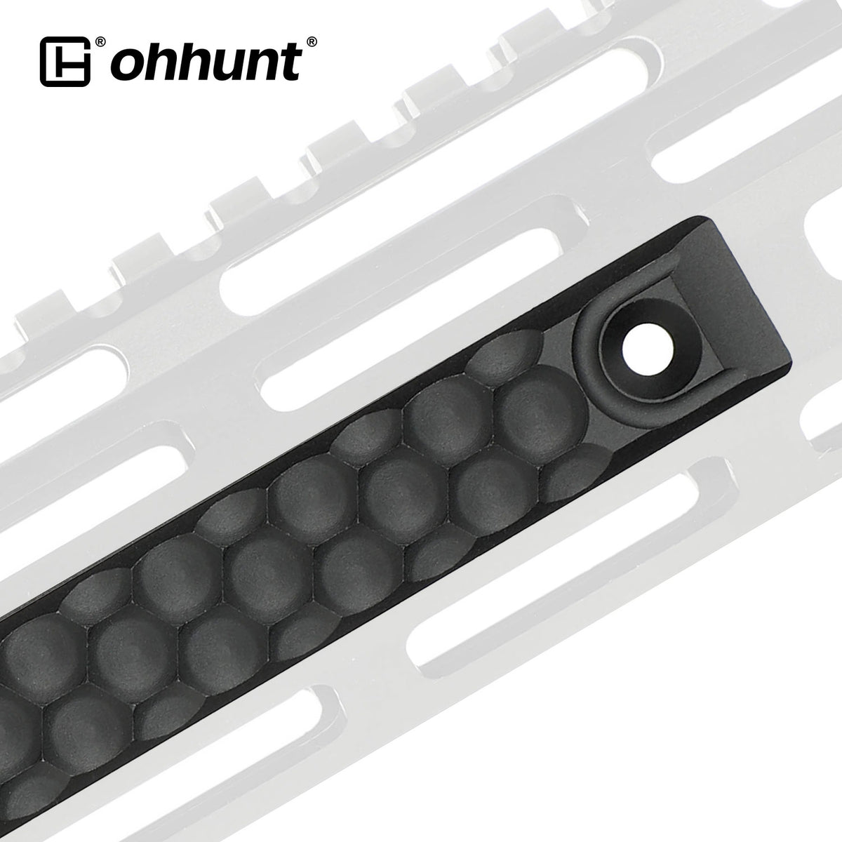 Keymod ohhunt® Rail Covers Grip Panels for M-LOK & Keymod Handguards Aluminum