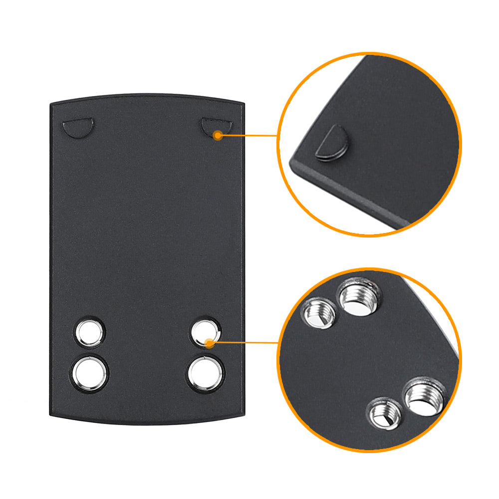 ohhunt® レッドドットアダプタープレート RMSc フットプリント