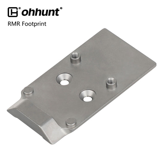 ohhunt® Titanium Optics Adapter Plate Compatible with Trijicon RMR/SRO/Holosun 407C/507C/508C/508T and fit CZ P-10
