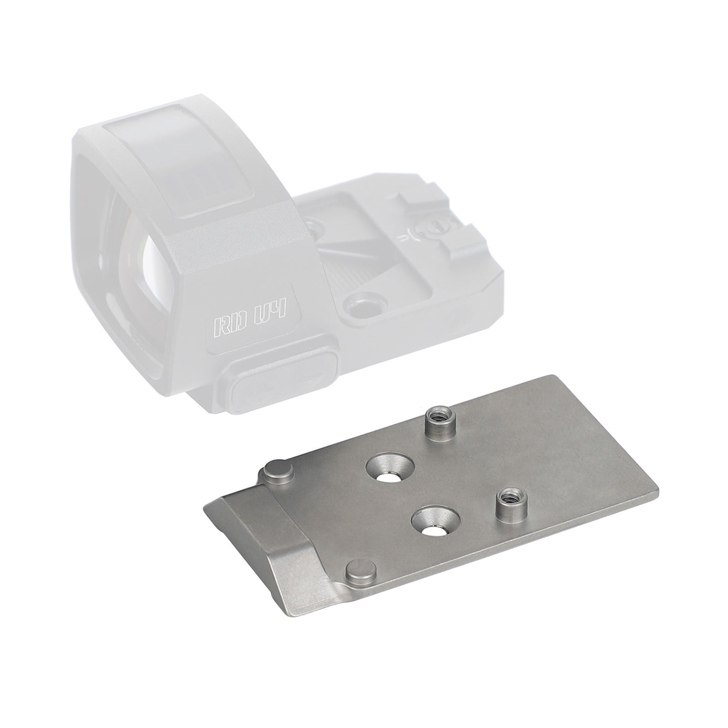 ohhunt® Titanium Adapter Plate Compatible with Trijicon RMR/SRO/Holosun 407C/507C/508C/508T and fit CZ P-10