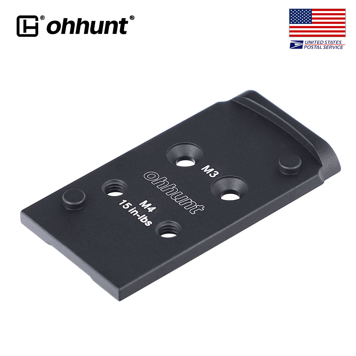 Deltapoint To Rmr Adapter Red Dot Adapter Plate Compatible with Leupold DeltaPoint Pro/EOTech EF ...