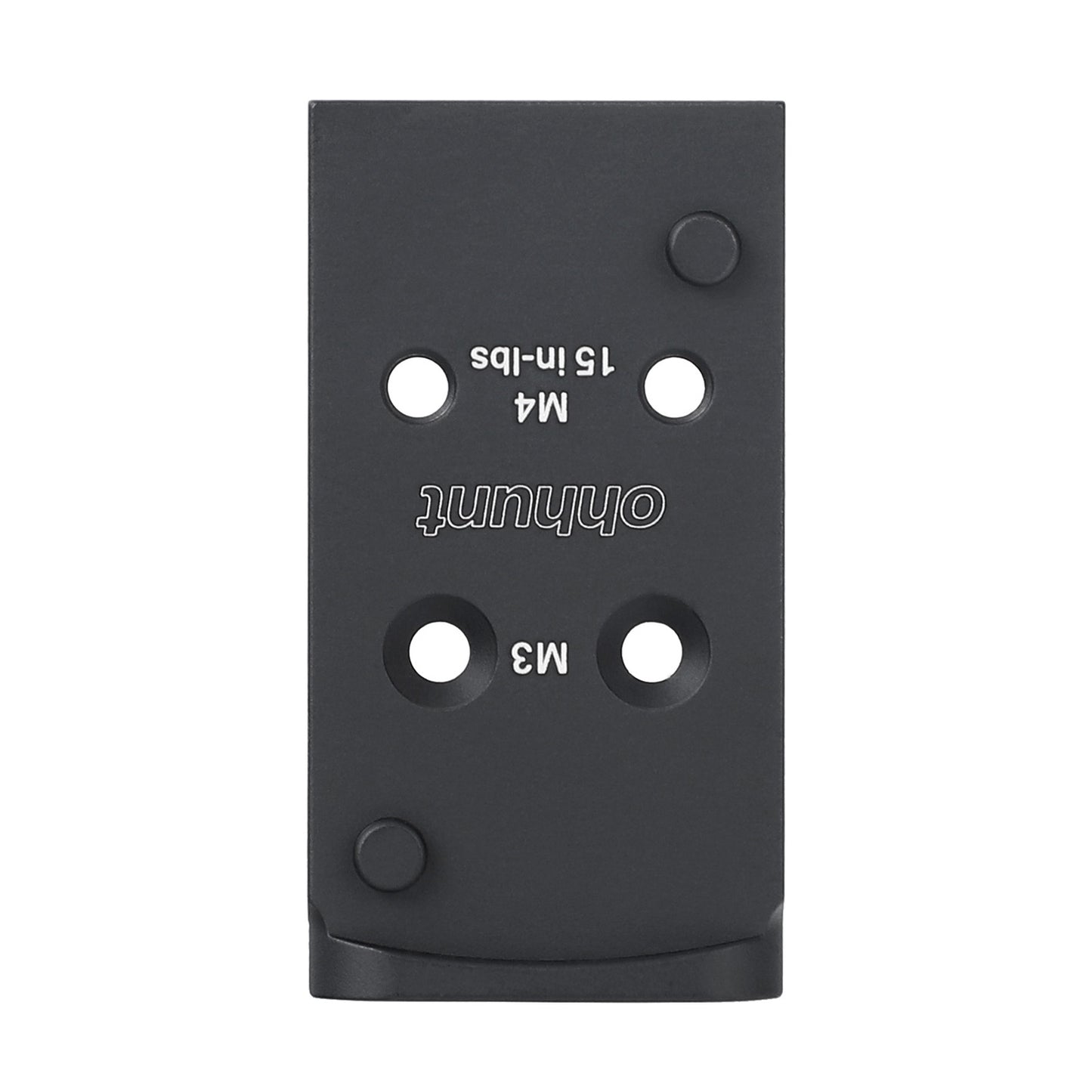 ohhunt® Red Dot Adapter Plate Compatible with Leupold DeltaPoint Pro/EOTech EFLX, Fit for Glock 17/19 MOS