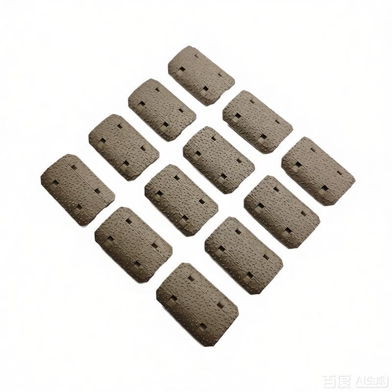 ohhunt® M-LOK Rail Covers Snap-in Handguard Cover Tan - 12 PCS