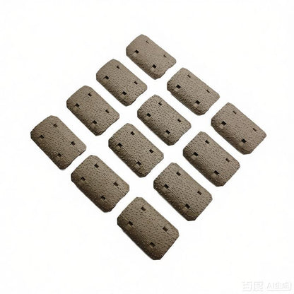 ohhunt® M-LOK Rail Covers Snap-in Handguard Cover Tan - 12 PCS