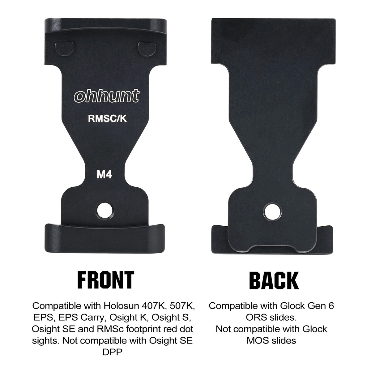 Glock Gen 6 Red Dot Adapter Plate 