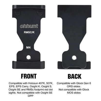 Glock Gen 6 Red Dot Adapter Plate 