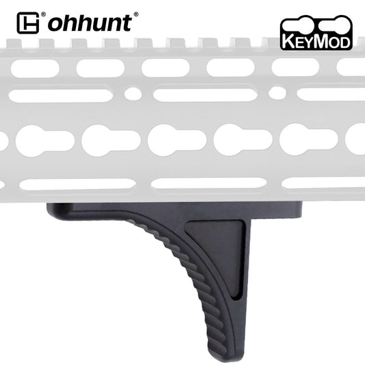 Metal AR-15 Handstop Gripstop compatible with keymod handguard 3.15"- Black