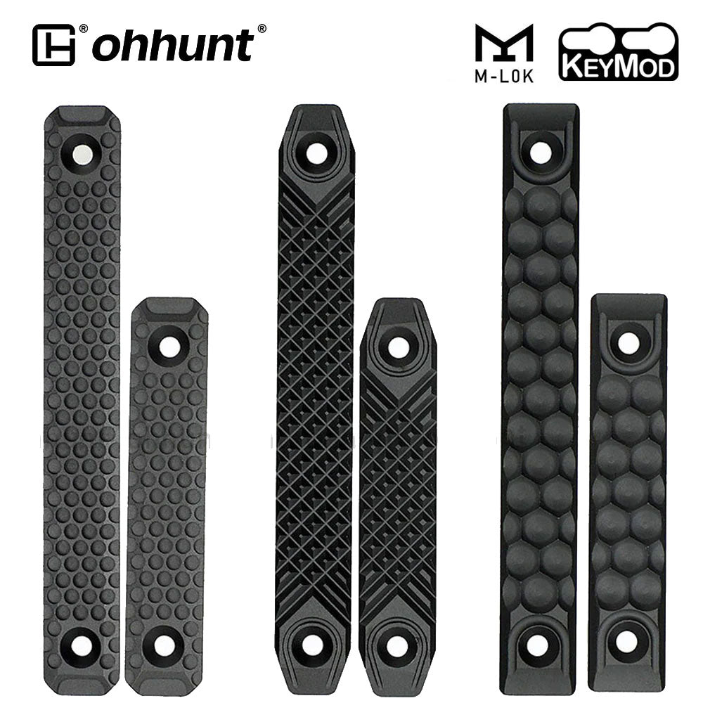 ohhunt® Aluminum M-LOK & Keymod Rail Covers Handguard Panels