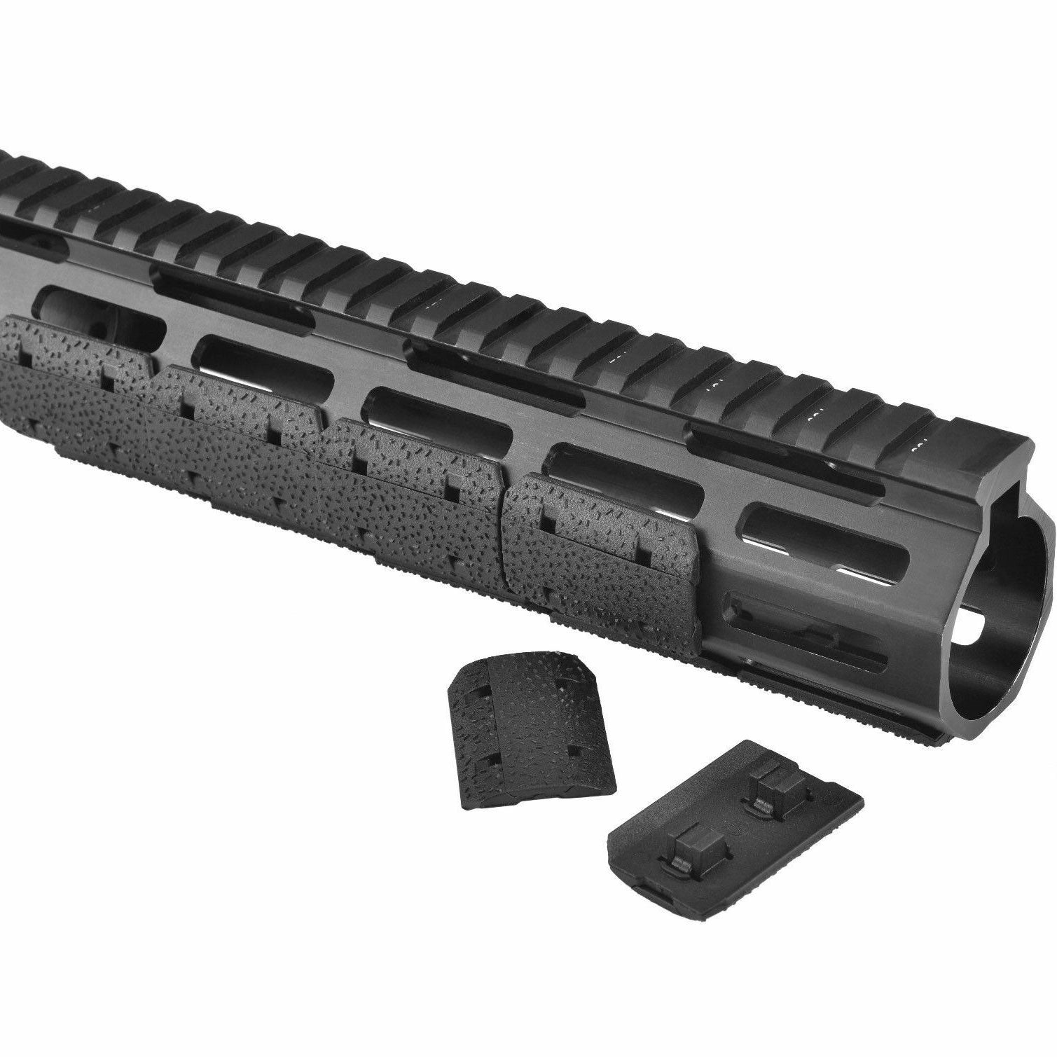 ohhunt® M-LOK Rail Covers Snap-in Handguard Cover - Black, 12 PCS