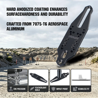 Multi-Footprint Red Dot Mount Adapter Plate for Shotgun