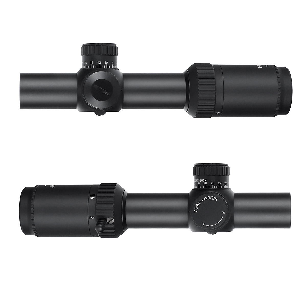 Ohhunt Tactical Red Illuminated 4x24 Pso 1 Type Riflescope Tactical