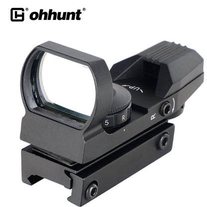 ohhunt 1X22 Reflex Red Green Dot Sight Imitate Holographic Adjustable Reticle (4 Styles)
