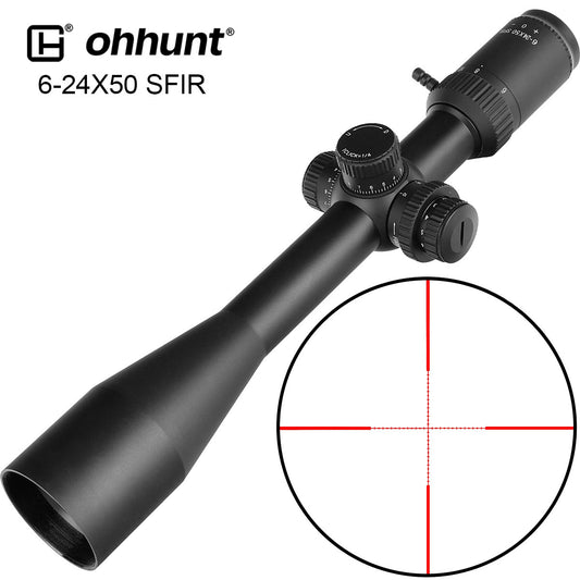 ohhunt® WR 6-24X50 SFIR Long Range Rifle Scope