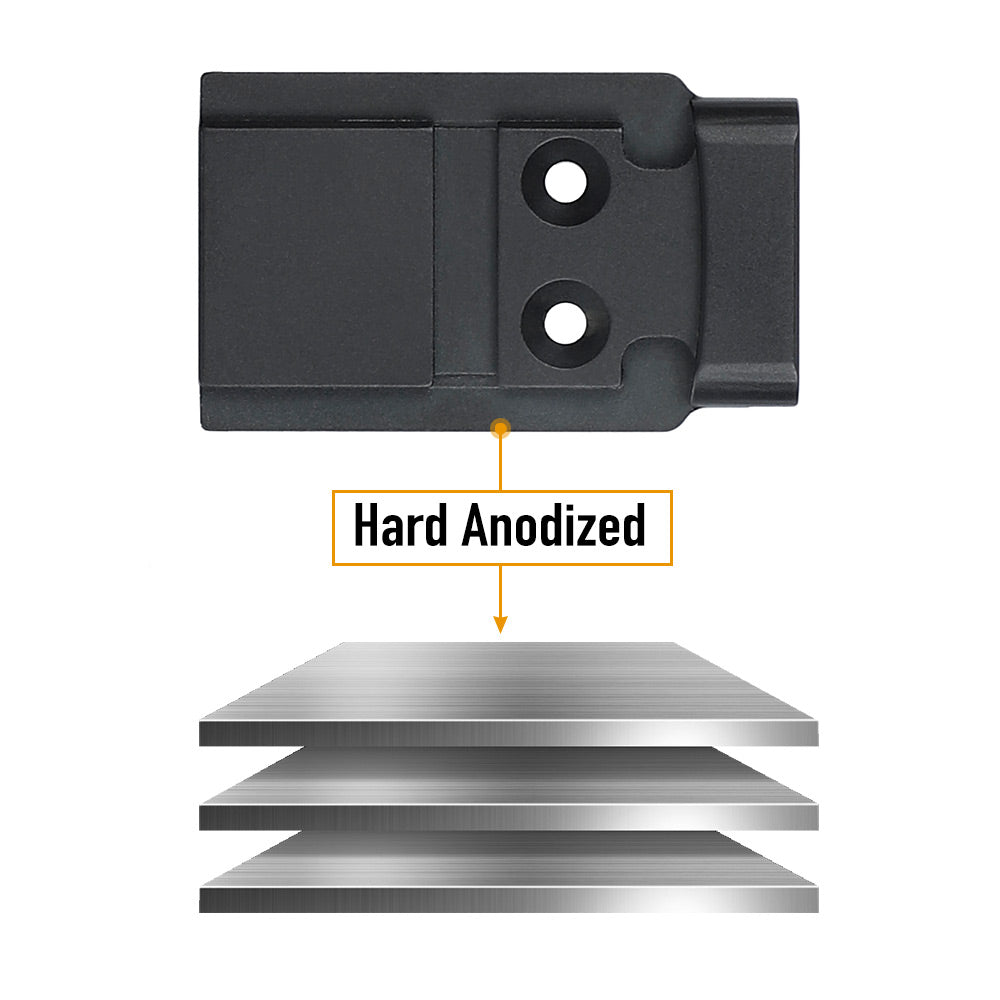 ohhunt® レッド ドット アダプター プレート Holosun 509T 対応 Glock