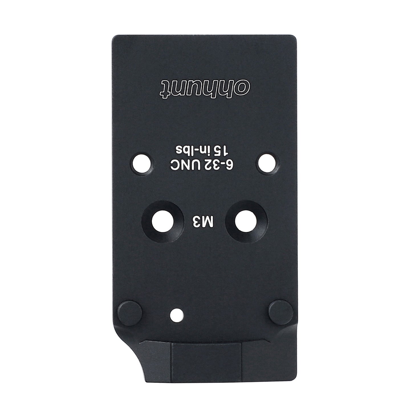 ohhunt® Optic Adapter Plate Compatible with Holosun 407C/507C/508T/RMR/SRO, Fit for CZ Shadow 2 Optic Ready