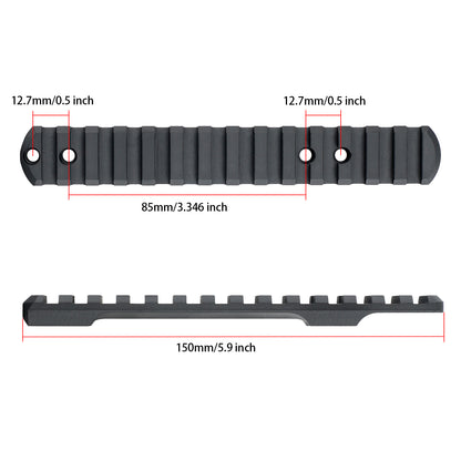 ohhunt® Steel Picatinny Rail Scope Mount for Savage 93, 93R17, Mark II with #6-48/#8-40 Screws