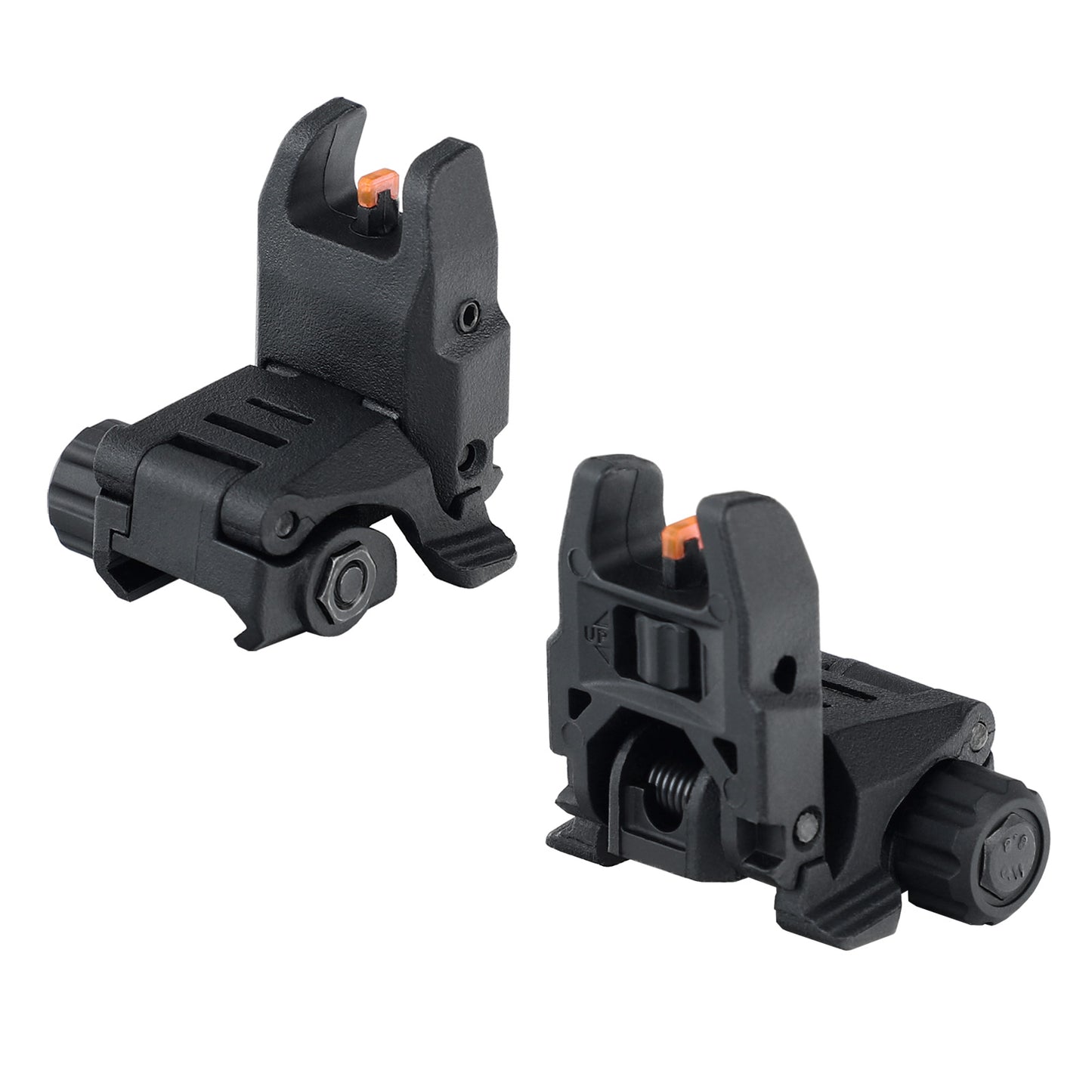 Polymer Fiber Optic Flip Up Sights