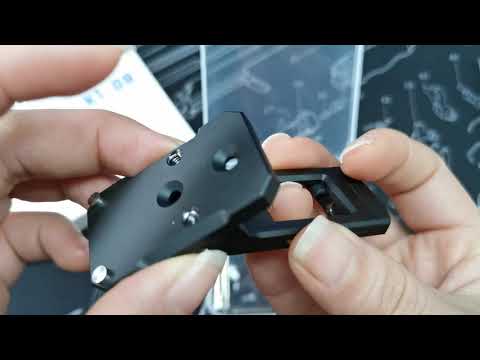 ohhunt® 45° Canted Picatinny Mount Red Dot Adapter Plate fit for RMR F