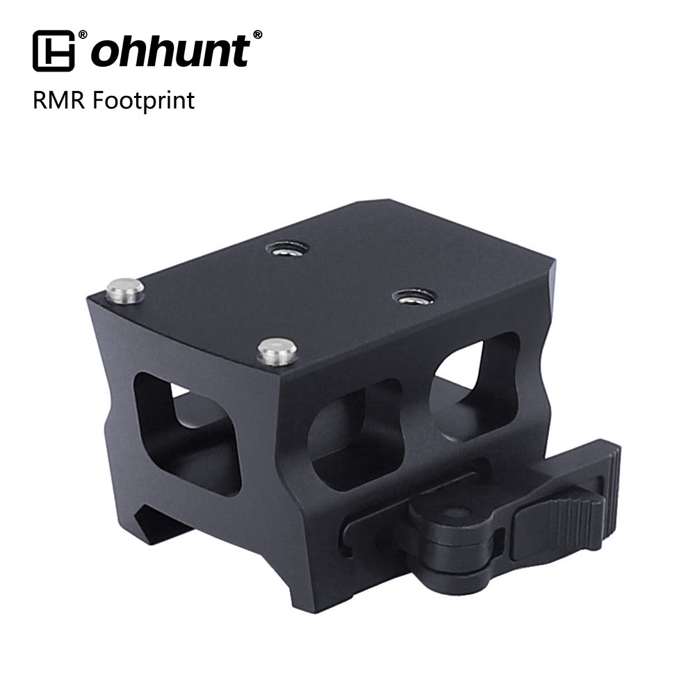 ohhunt® QD Picatinny Red Dot Riser Mount for RMR Footprint Optics