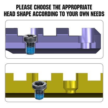 Rail Screws T15 Torx 