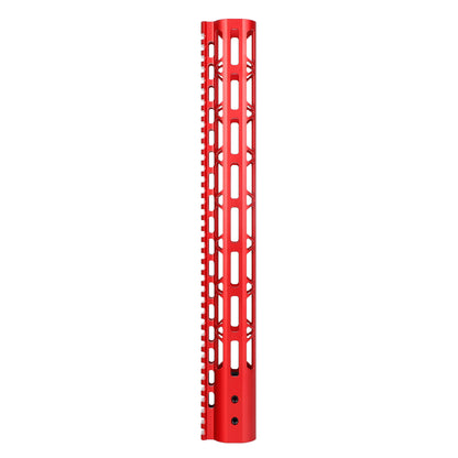 ohhunt® AR-15 M-lok Free Float Handguard 7" 9" 12" 13.5" 15" - Red