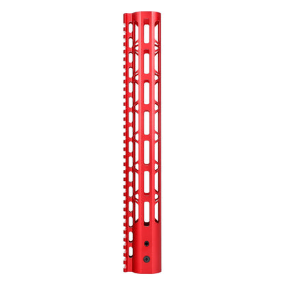 ohhunt® AR-15 M-lok Free Float Handguard 7" 9" 12" 13.5" 15" - Red