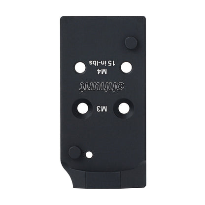 ohhunt® Red Dot Adapter Plate Compatible with DPP for CZ Shadow 2 Optic Ready