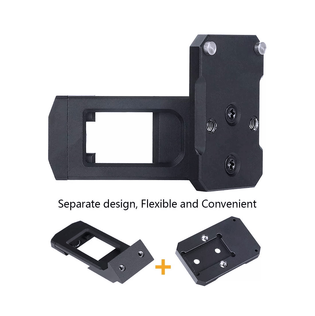45° Canted Picatinny Red Dot Adapter Plate fit for RMSc Footprint Opti ...