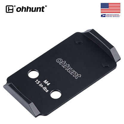 ohhunt® Red Dot Adapter Plate for Canik Mete/TTI Optic Ready Compatible with RMSC Optic