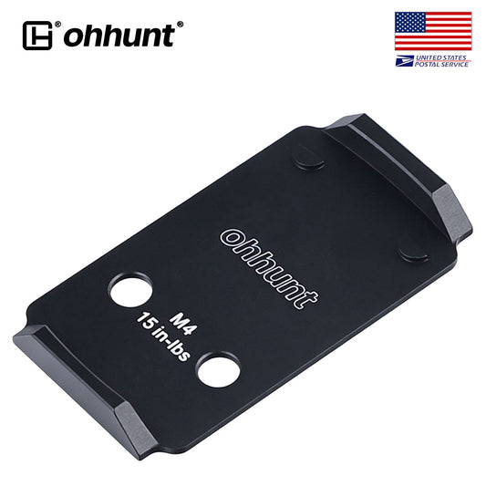 ohhunt® Red Dot Adapter Plate for Canik Mete/TTI Optic Ready Compatible with RMSC Optic