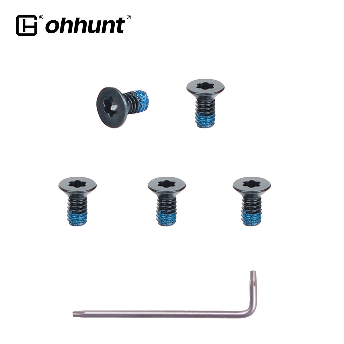 ohhunt® Replacement Red Dot Screw Set for Holosun Optic Battery Tray fit 407K/507K/407C/507C/508T/509T