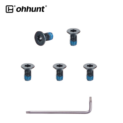 ohhunt® Replacement Red Dot Screw Set for Holosun Optic Battery Tray fit 407K/507K/407C/507C/508T/509T