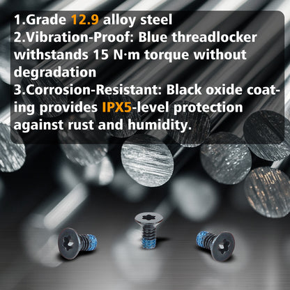 ohhunt® Replacement Red Dot Screw Set for Holosun Optic Battery Tray fit 407K/507K/407C/507C/508T/509T