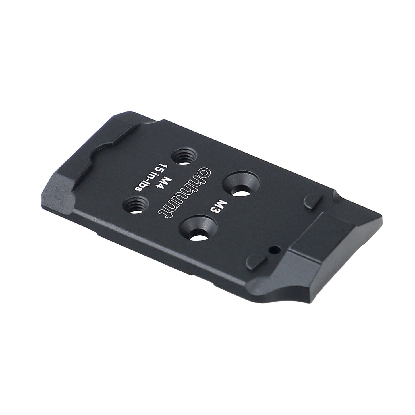 ohhunt® Red Dot Adapter Plate Compatible with RMSc Cut Optic Holosun 407K/507K/EPS Fit CZ Shadow 2