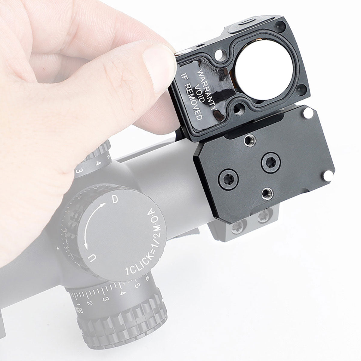 Multiple Scope Plates ohhunt® Red Dot Adapter Plate with RMR Footprint for Scope Mount
