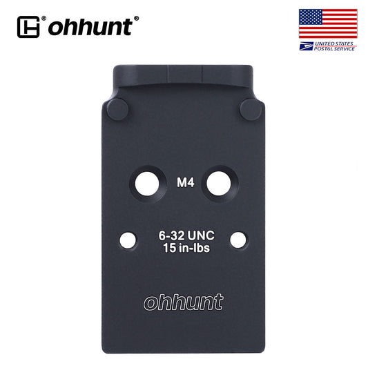 ohhunt® Red Dot Adapter Plate Compatible with RMR Footprint Optic for HK VP9 Optics Ready