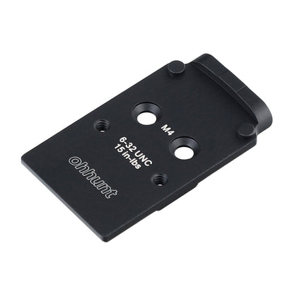 ohhunt® Red Dot Adapter Plate Compatible with RMR Footprint Optic for HK VP9 Optics Ready