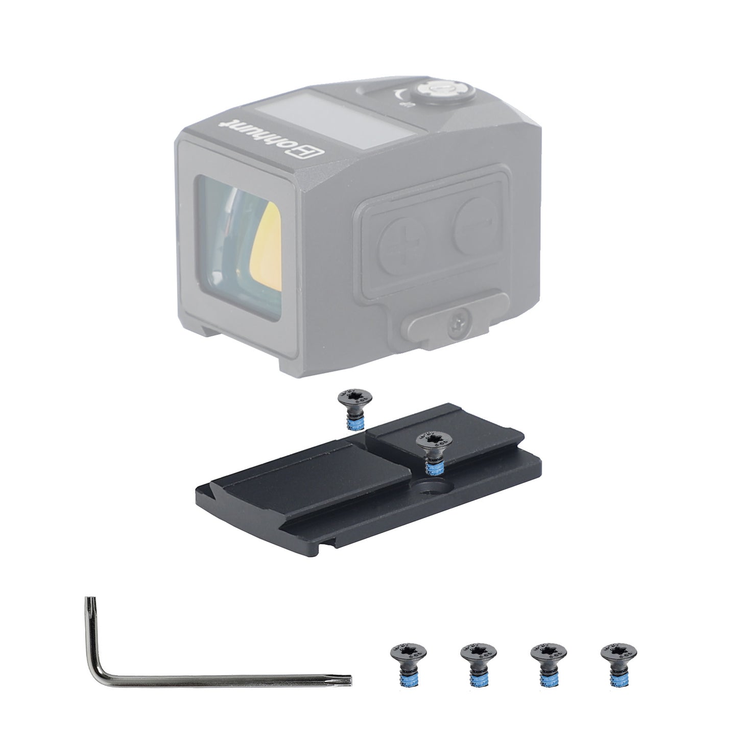 ohhunt® RMR to ACRO Red Dot Adaptor Plate