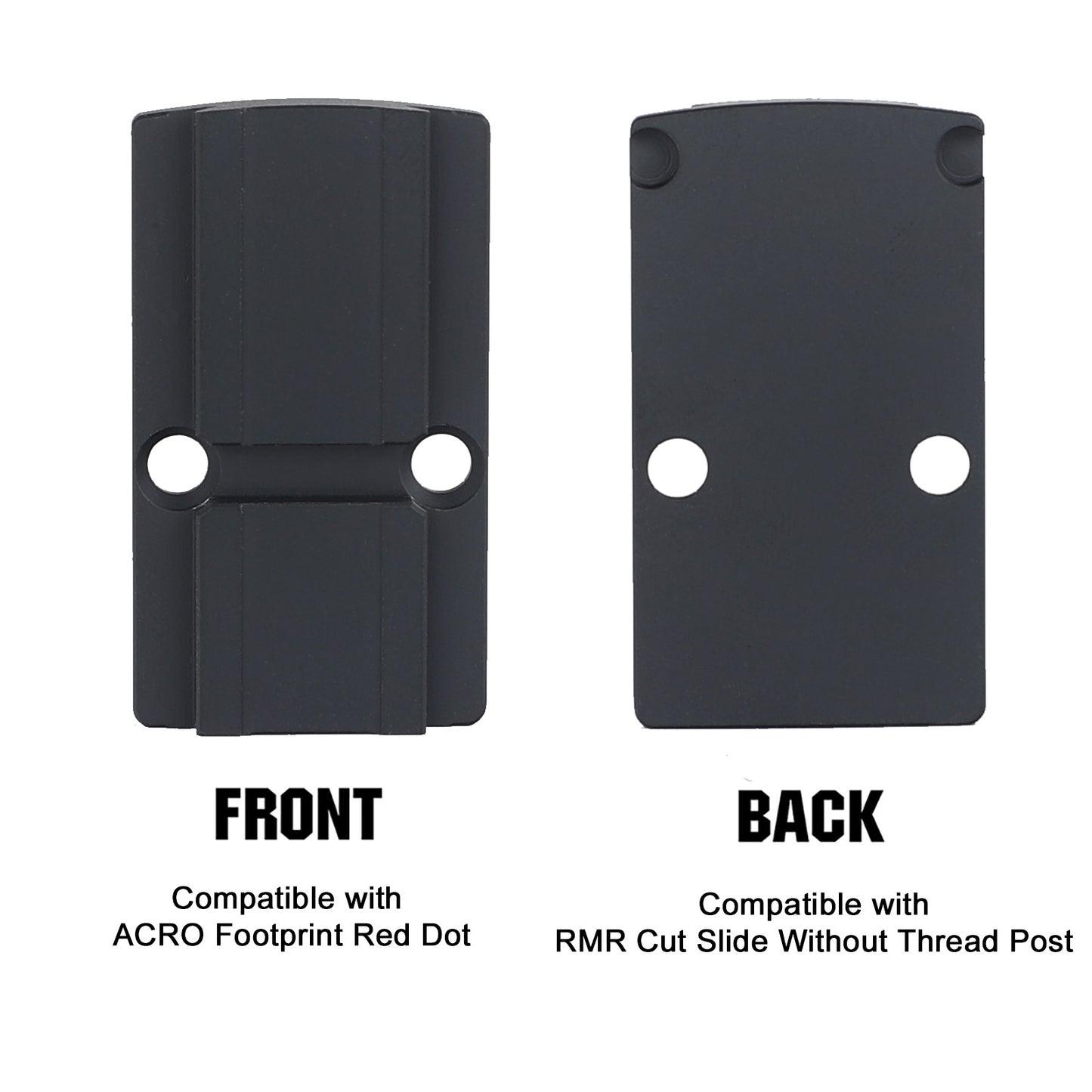 ohhunt® RMR to ACRO Red Dot Adaptor Plate
