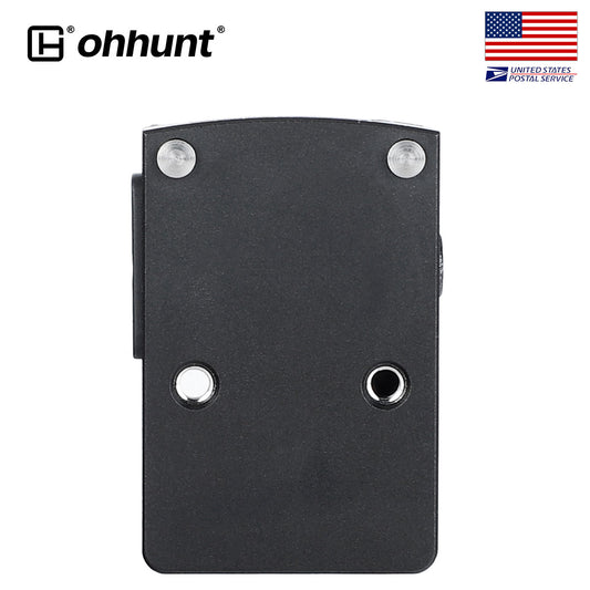 ohhunt® RMR to Picatinny Red Dot Adapter Compatible with Holosun 407C 507C 508T/RMR SRO/Romeo Zero-R