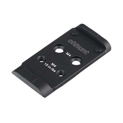 ohhunt® Adapter Plate for Shield RMSc Optic Ready Footprint Cut Compatible with HK VP9 Optics