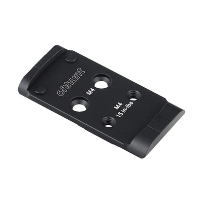 ohhunt® Adapter Plate for Shield RMSc Optic Ready Footprint Cut Compatible with HK VP9 Optics