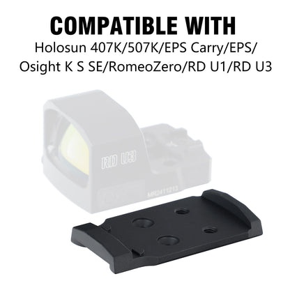 RMSc Footprint Optic Plate for Walther PDP 2.0