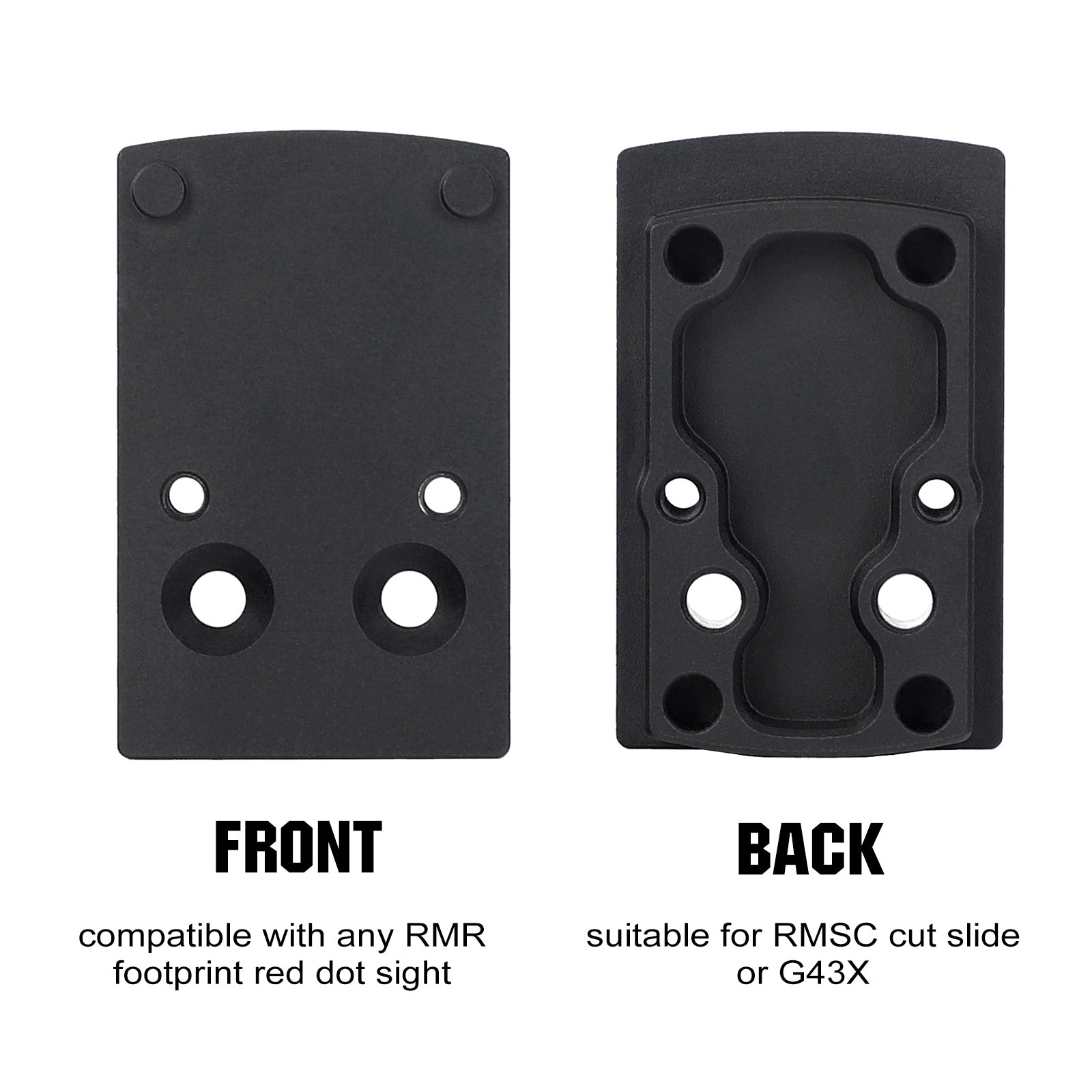 RMSC to RMR Adapter Plate for RMS Cut Slide – ohhunt
