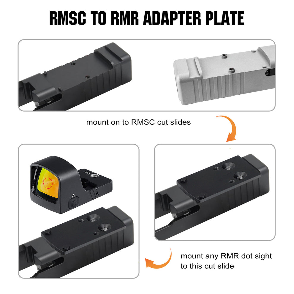 RMSC to RMR Adapter Plate for RMS Cut Slide – ohhunt