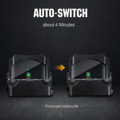 ohhunt Red Dot Sight 2 MOA Reticle Mini Shake Awake Optics 12 Brightness Adjustment