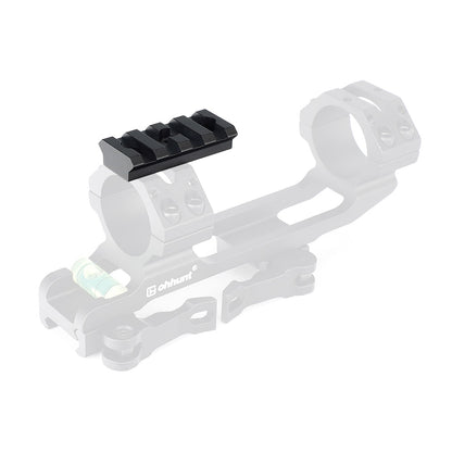 ohhunt® 30mm QD Cantilever Scope Mount with Top Picatinny Rail & Bubble Level