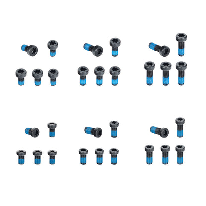 ohhunt® Picatinny Rail Screws Standard Cap Head T15 Torx for Rail Mounts and Plates 30 Pcs Include #6-48 and #8-40 Screws in 6mm/8mm/10mm Length