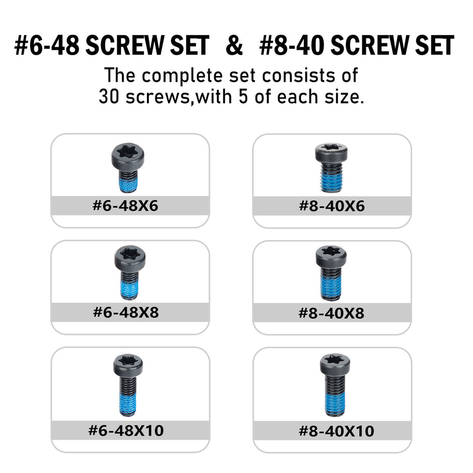 Red Torx Fasteners Replacement Red Dot Screws – ohhunt